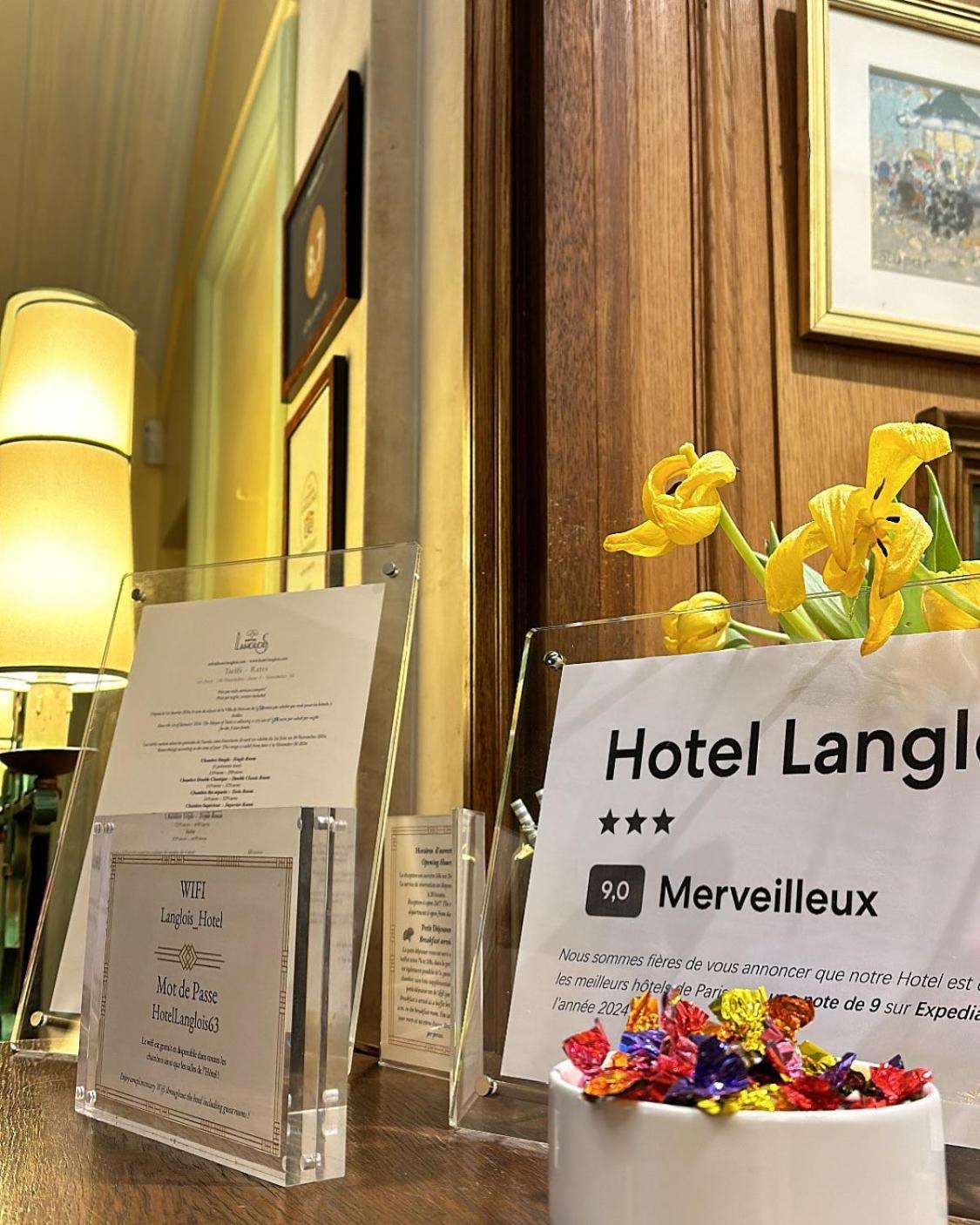 Hotel Langlois Παρίσι Εξωτερικό φωτογραφία